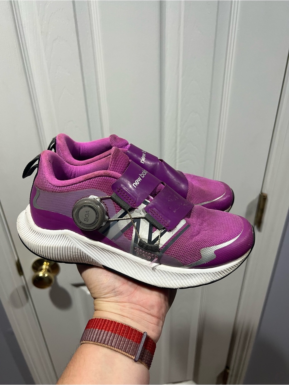 New Balance Kids' size 2 BOA Closure Athletic Shoes - Purple